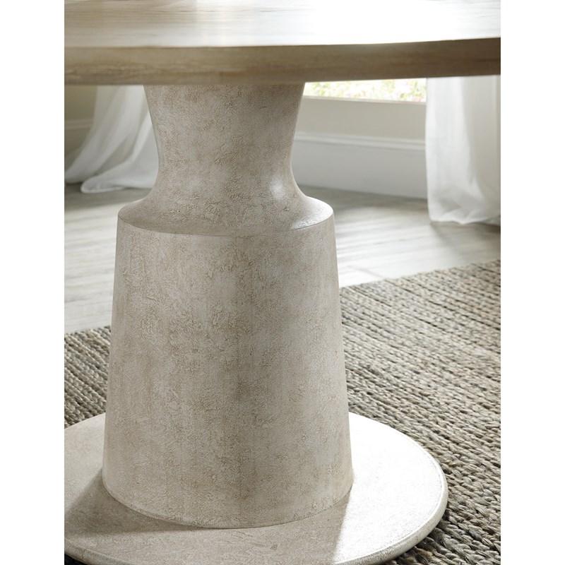 Large Picture of Hooker Furniture 6120-75203-80 Cascade Pedestal Dining Table