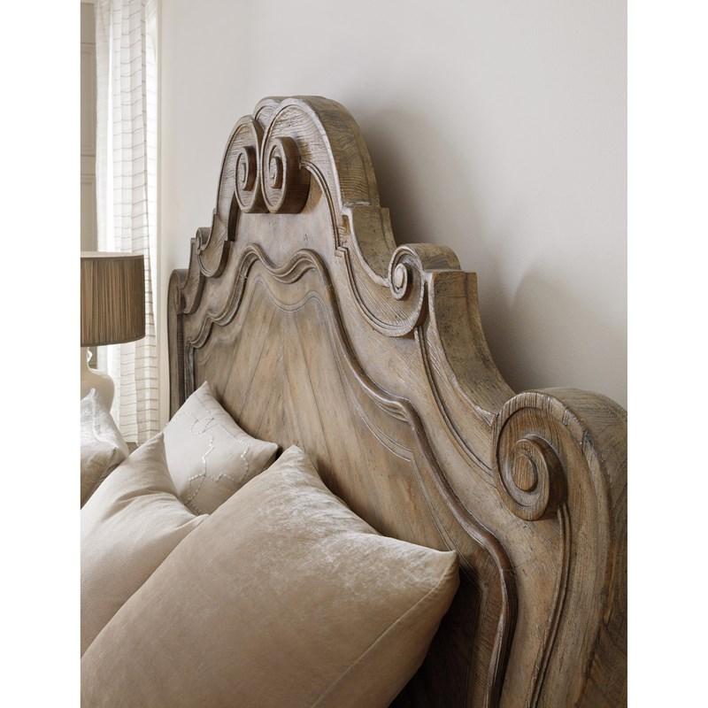 Large Picture of Hooker Furniture 5878-90266-80 Castella King Panel Bed