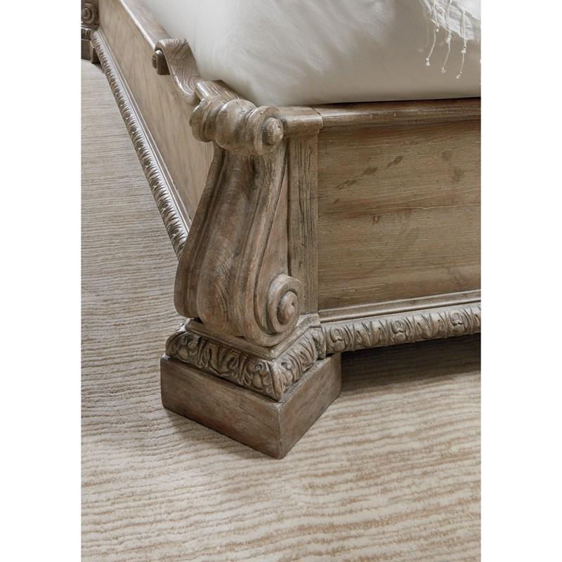 Large Picture of Hooker Furniture 5878-90266-80 Castella King Panel Bed