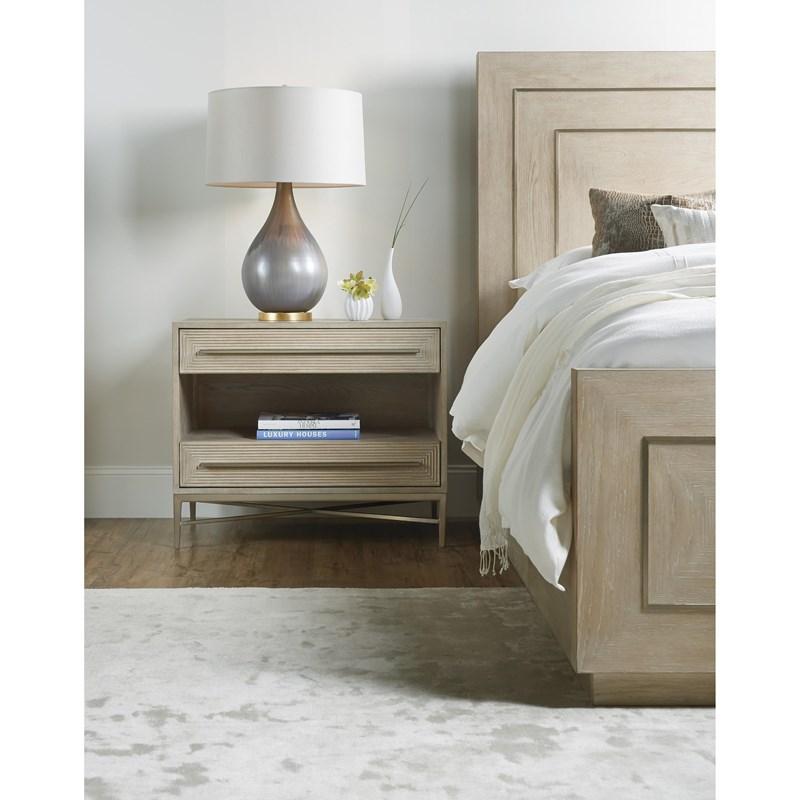 Large Picture of Hooker Furniture 6120-90016-80 Cascade Two-Drawer Nightstand