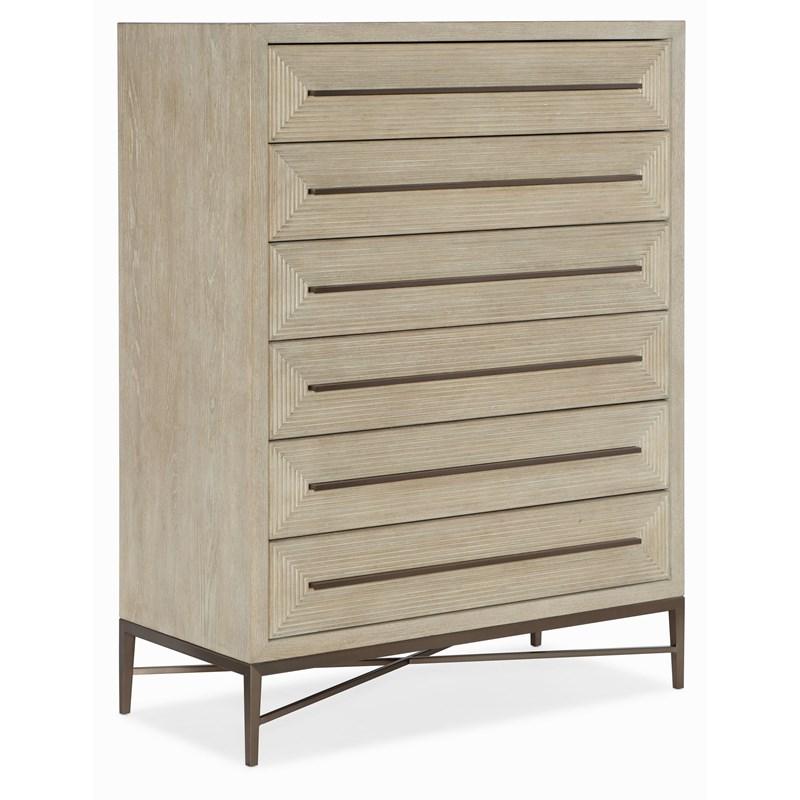 Hooker Furniture 6120-90110-80 Cascade Six-Drawer Chest