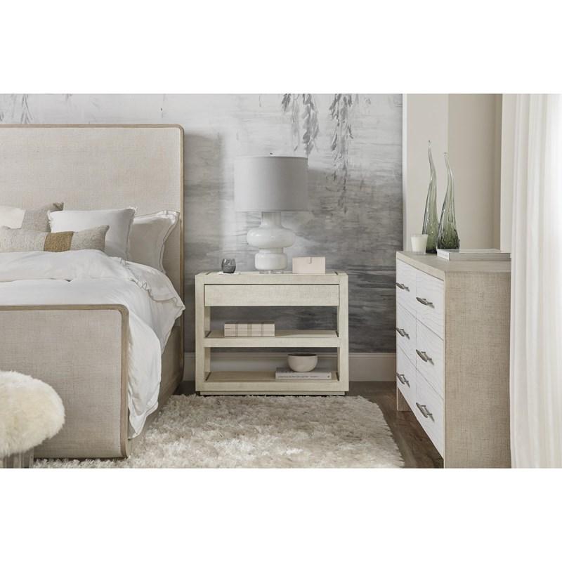 Large Picture of Hooker Furniture 6120-90019-05 Cascade One-Drawer Nightstand
