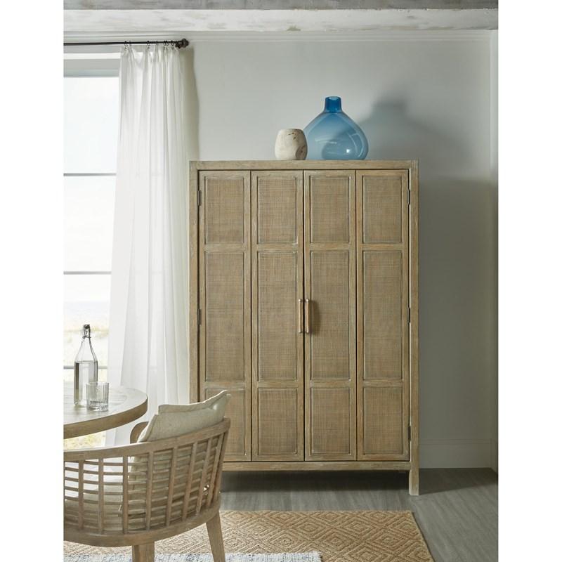 Large Picture of Hooker Furniture 6015-75160-80 Surfrider Bar Cabinet