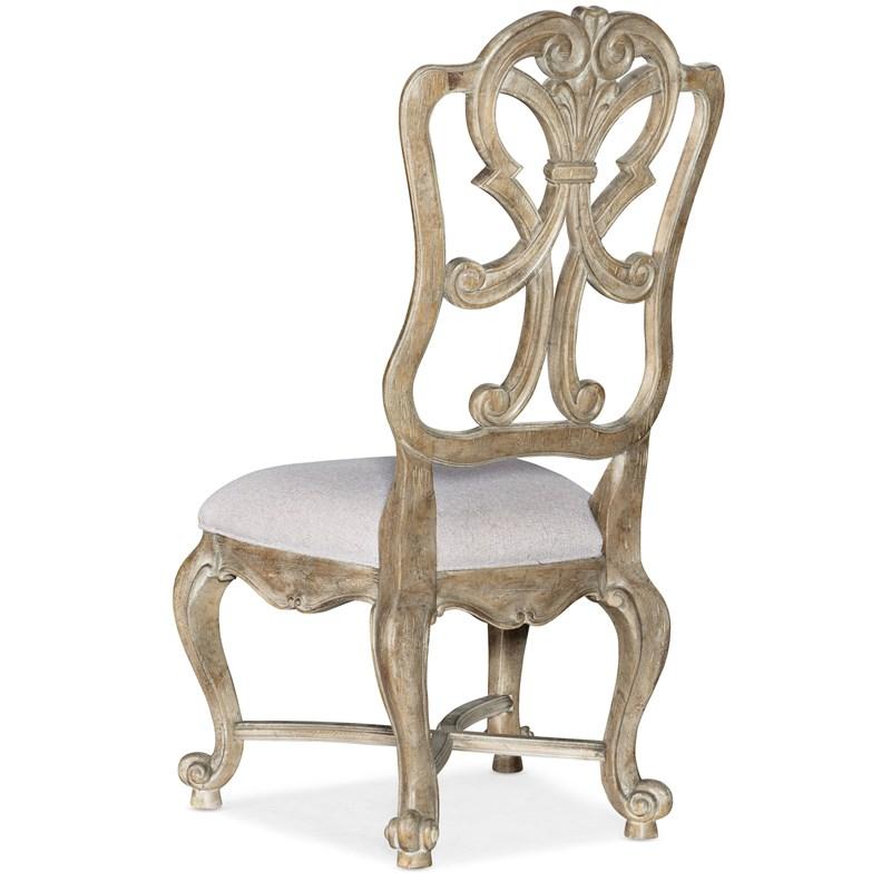 Large Picture of Hooker Furniture 5878-75411-80 Castella Wood Back Side Chair