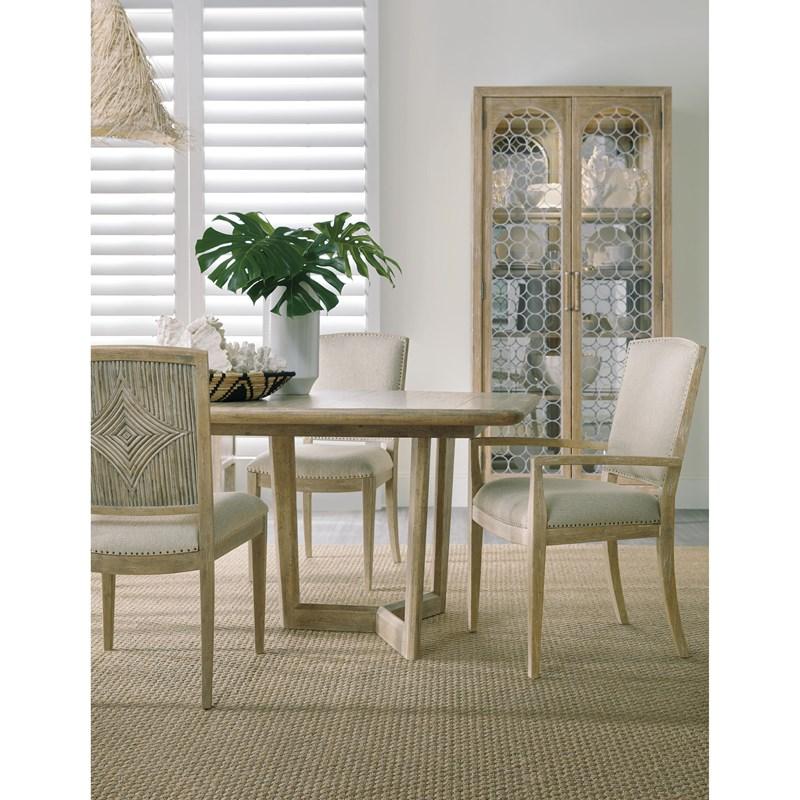 Large Picture of Hooker Furniture 6015-75401-80 Surfrider Carved Back Arm Chair