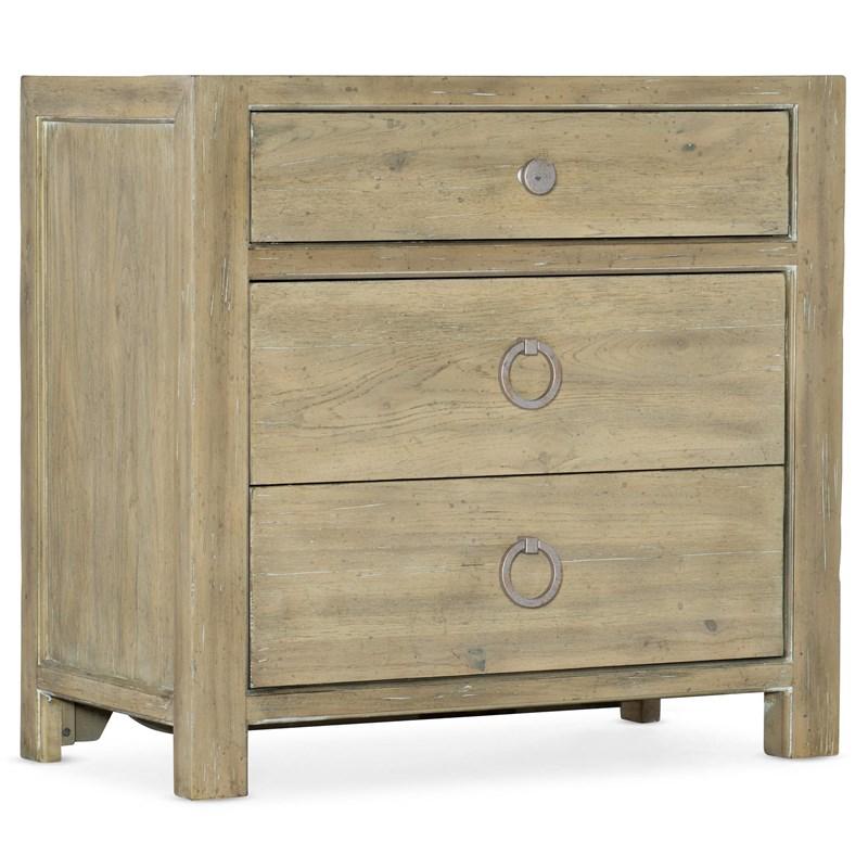 Hooker Furniture 6015-90016-80 Surfrider Three-Drawer Nightstand