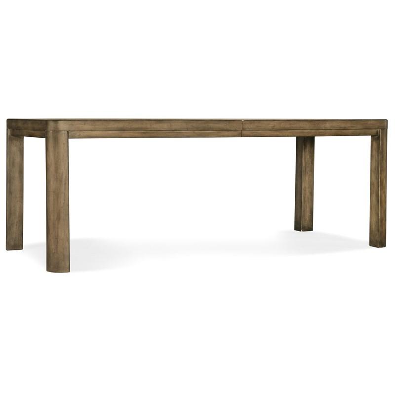 Hooker Furniture 6015-75207-89 Sundance Rectangle Dining Table with 1-18in Leaf