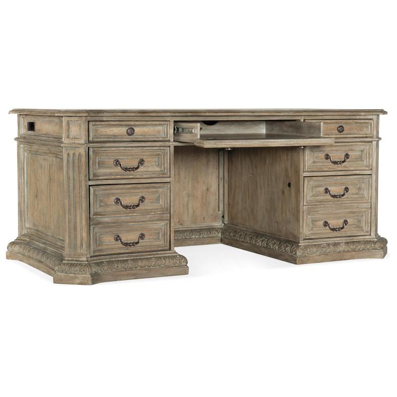 Large Picture of Hooker Furniture 5878-10563-80 Castella Executive Desk