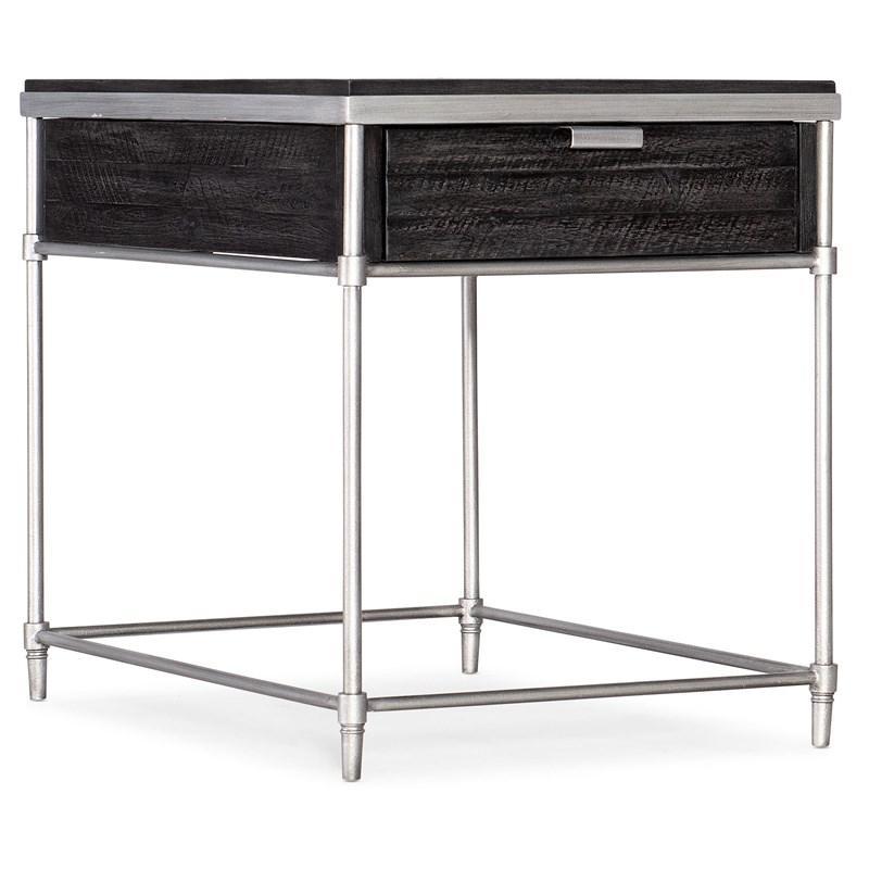 Hooker Furniture 5601-80114-BLK St. Armand Rectangular End Table