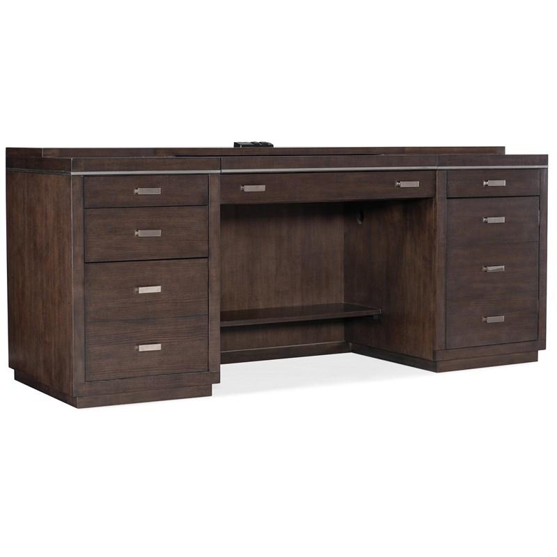 Hooker Furniture 5892-10464-85 House Blend Computer Credenza