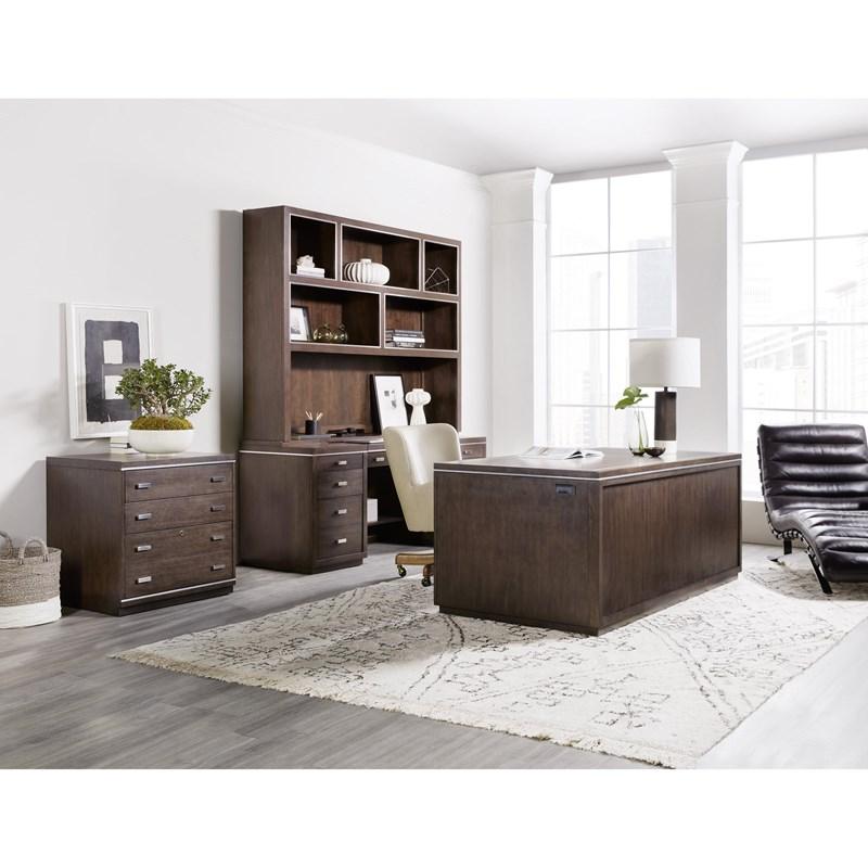 Large Picture of Hooker Furniture 5892-10464-85 House Blend Computer Credenza