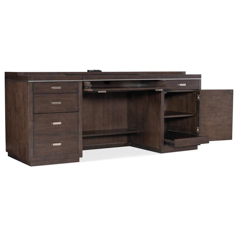 Large Picture of Hooker Furniture 5892-10464-85 House Blend Computer Credenza