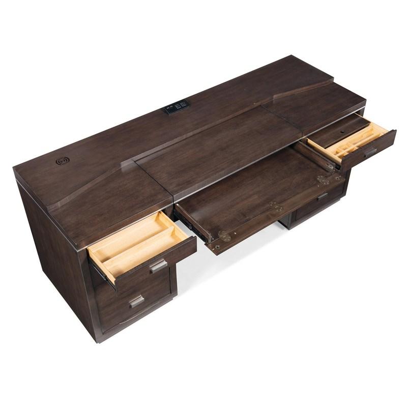 Large Picture of Hooker Furniture 5892-10464-85 House Blend Computer Credenza