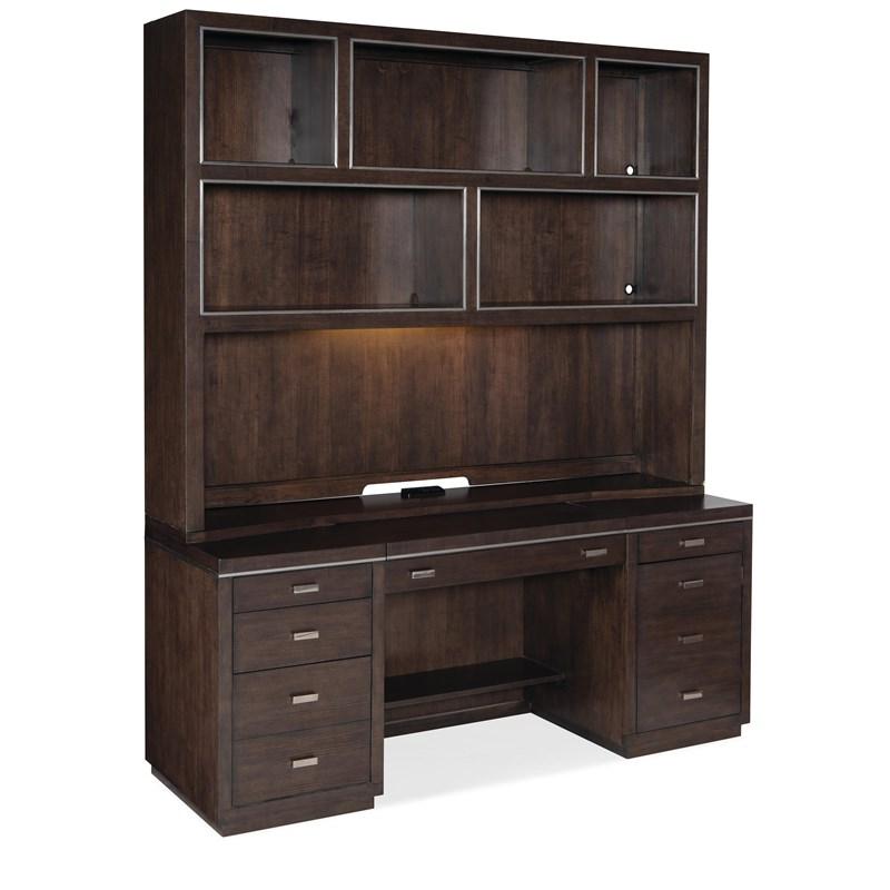 Large Picture of Hooker Furniture 5892-10464-85 House Blend Computer Credenza