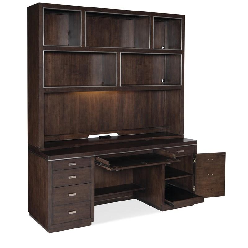Large Picture of Hooker Furniture 5892-10464-85 House Blend Computer Credenza