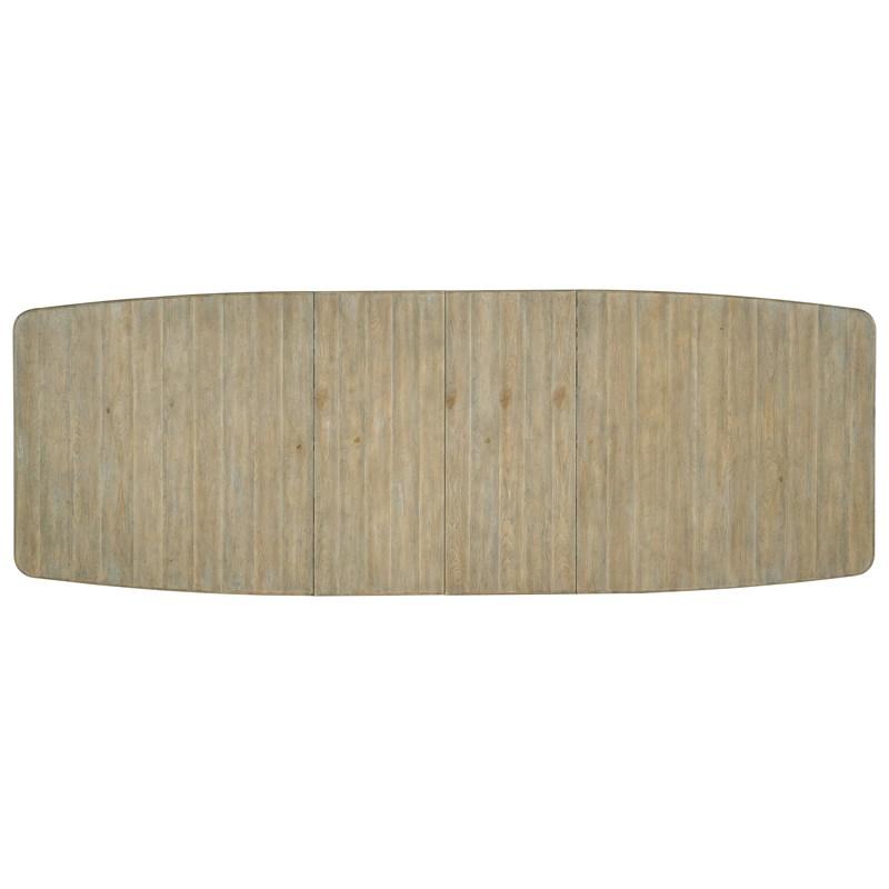 Large Picture of Hooker Furniture 6015-75217-80 Surfrider Rectangle Dining Table with 2-18in Leaves