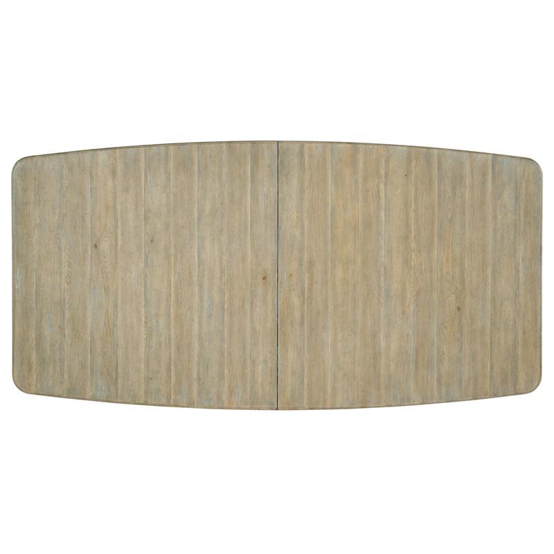 Large Picture of Hooker Furniture 6015-75217-80 Surfrider Rectangle Dining Table with 2-18in Leaves