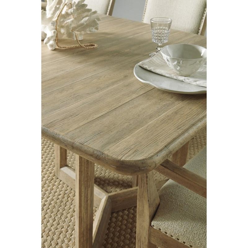 Large Picture of Hooker Furniture 6015-75217-80 Surfrider Rectangle Dining Table with 2-18in Leaves