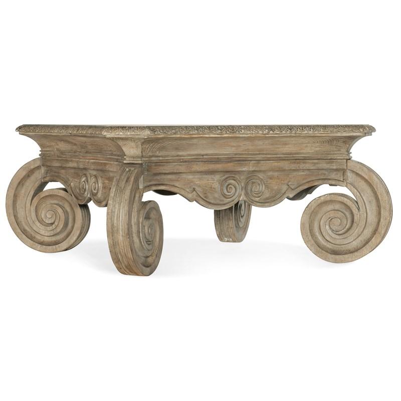 Hooker Furniture 5878-80112-80 Castella Square Cocktail Table