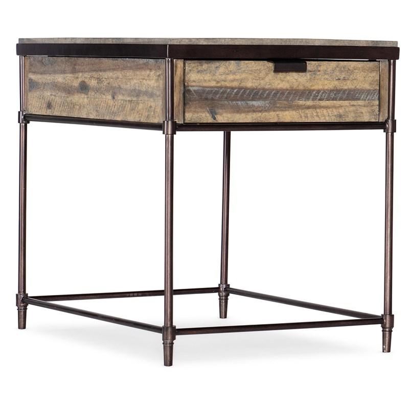 Hooker Furniture 5601-80114-LTWD St. Armand Rectangular End Table