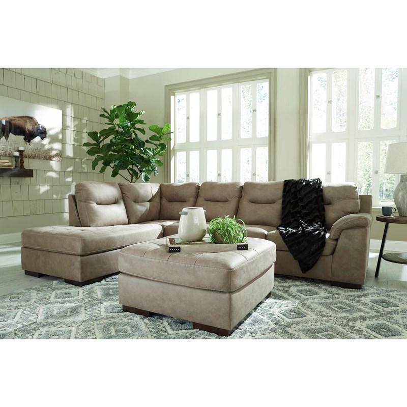Large Picture of Signature Design by Ashley Maderla 62003S1 2 pc Sectional with Chaise