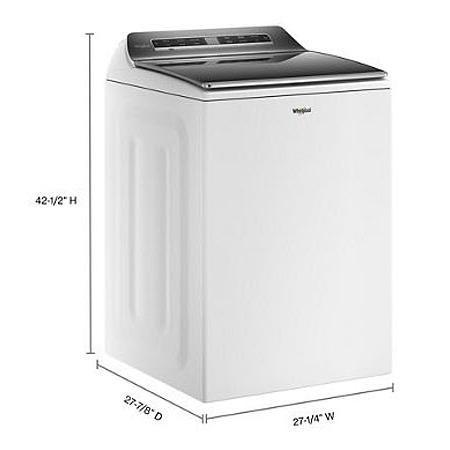 Large Picture of Whirlpool WTW8127LW
