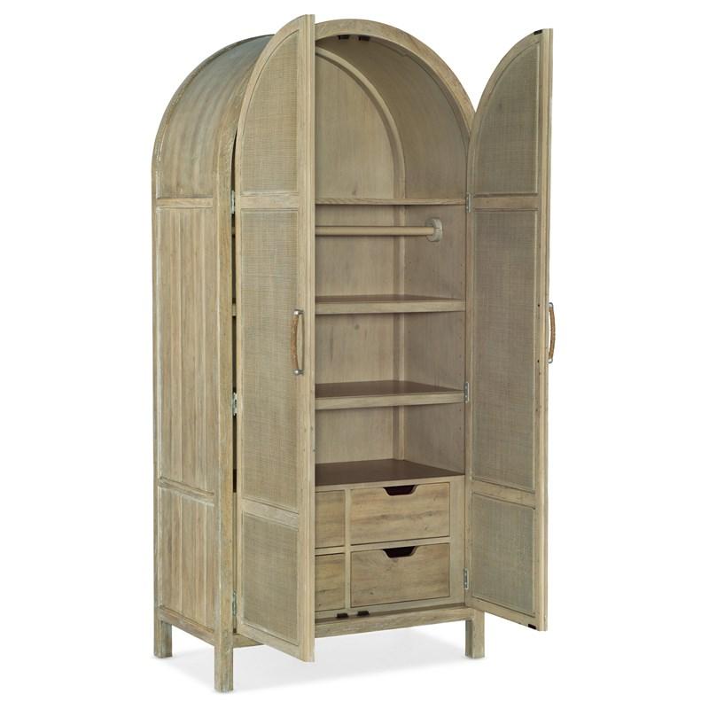 Large Picture of Hooker Furniture 6015-90013-80 Surfrider Wardrobe