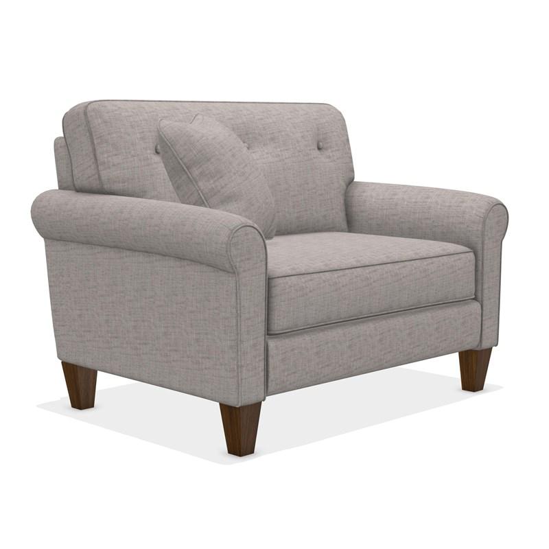 Large Picture of La-Z-Boy Laurel Chair & A Half - Smoke