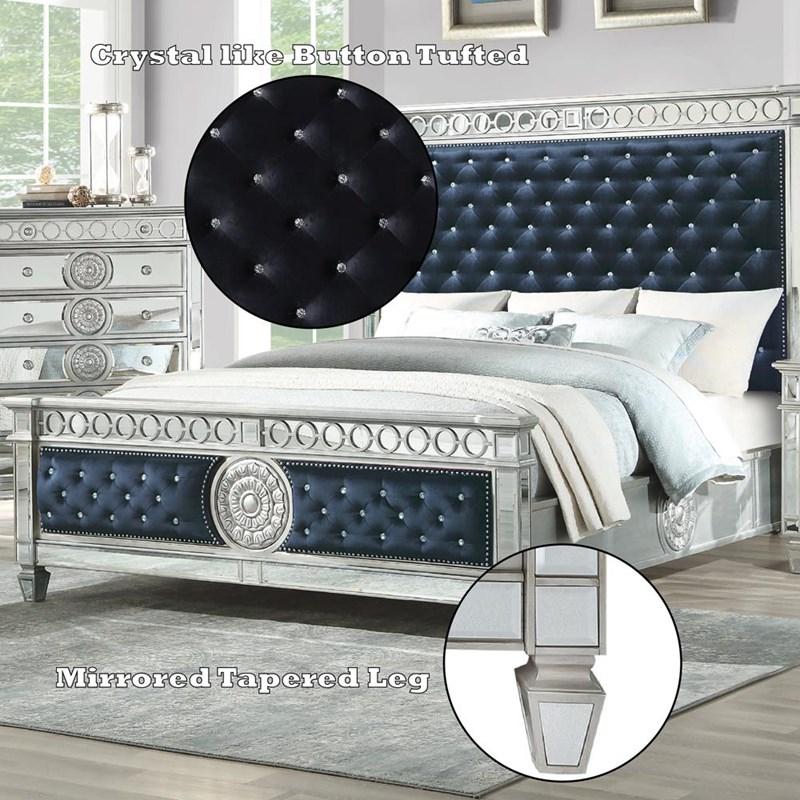 Large Picture of Acme Furniture Varian 27350Q Queen Bed