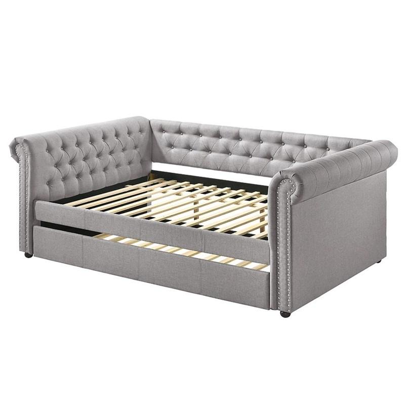 Large Picture of Acme Furniture Justice 39435 Daybed with Trundle (Full)