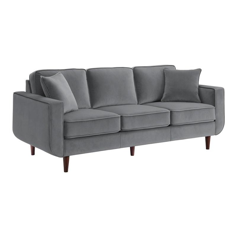 Large Picture of Homelegance Rand 9329GY-3 Sofa - Grey