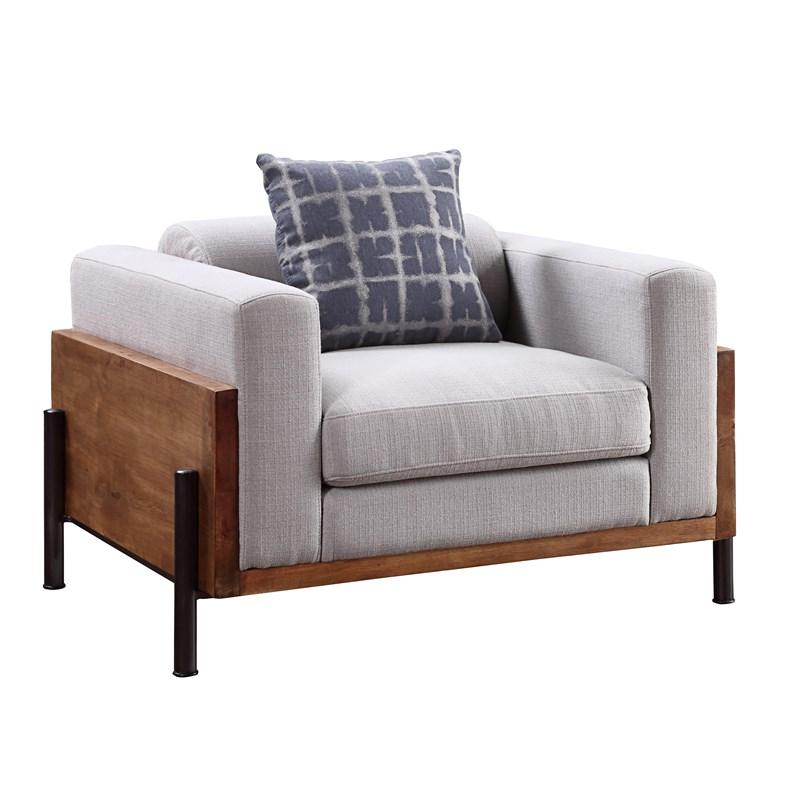 Acme Furniture Pelton 54892 Chair with Pillow