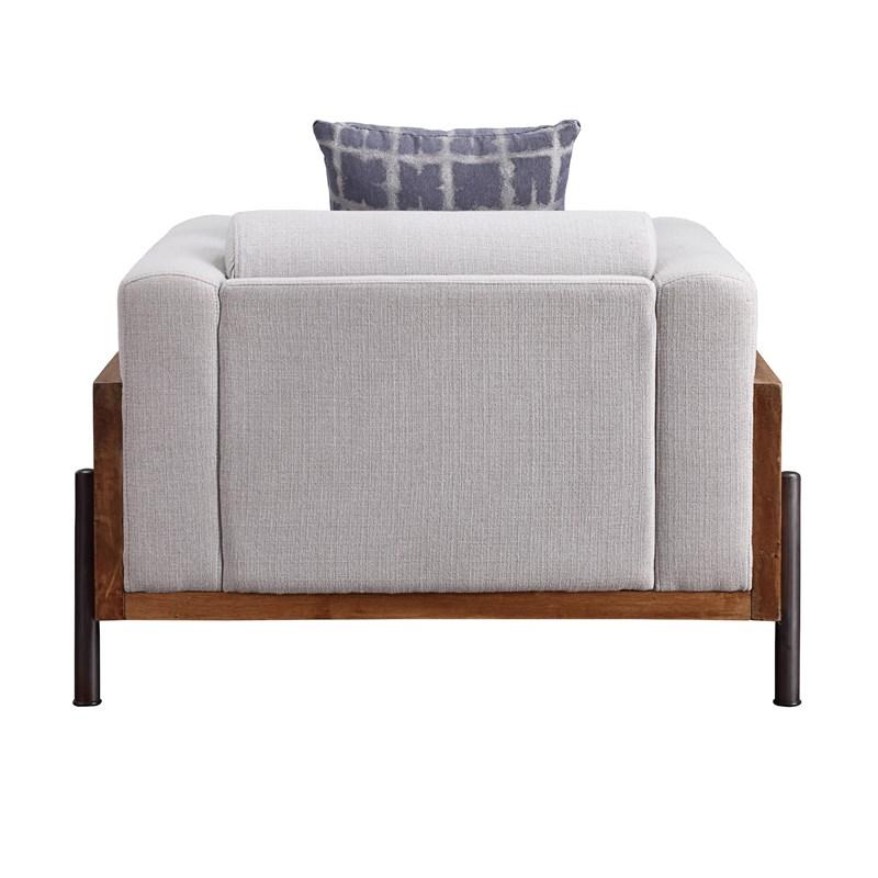 Large Picture of Acme Furniture Pelton 54892 Chair with Pillow