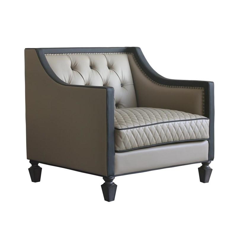 Large Picture of Acme Furniture House Beatrice 58817 Chair with Pillow