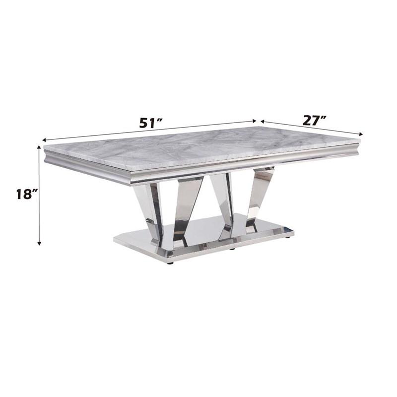 Large Picture of Acme Furniture Satinka 87215 Coffee Table