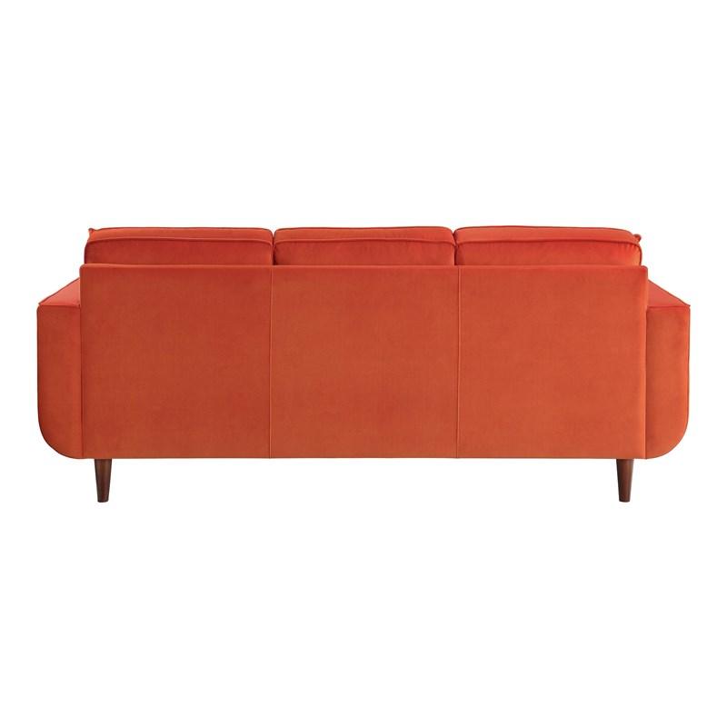 Large Picture of Homelegance Rand 9329RN-3 Sofa - Orange