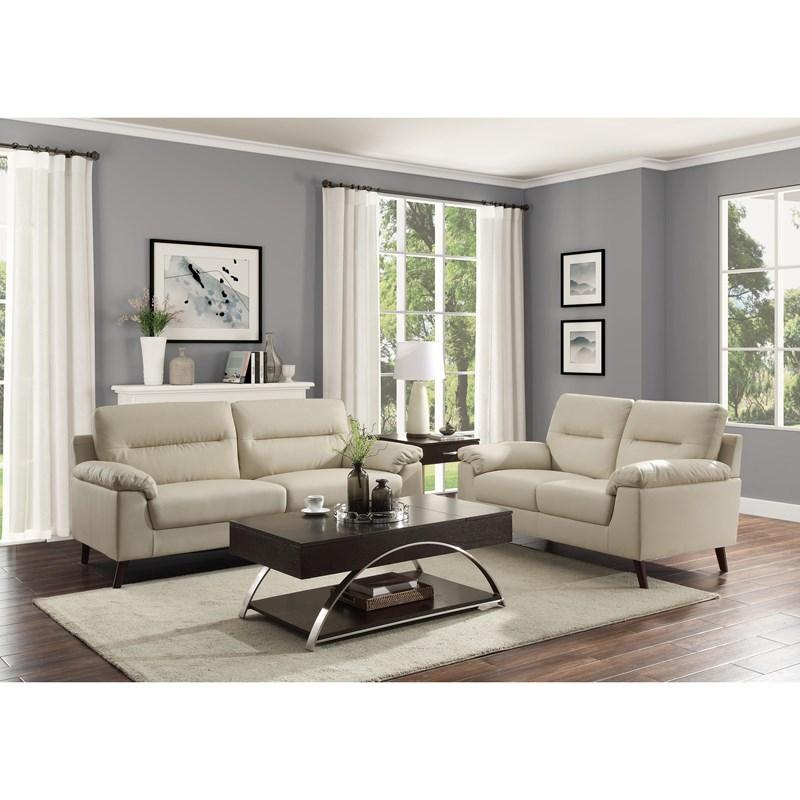 Large Picture of Homelegance Hattie 9334BE-3 Sofa