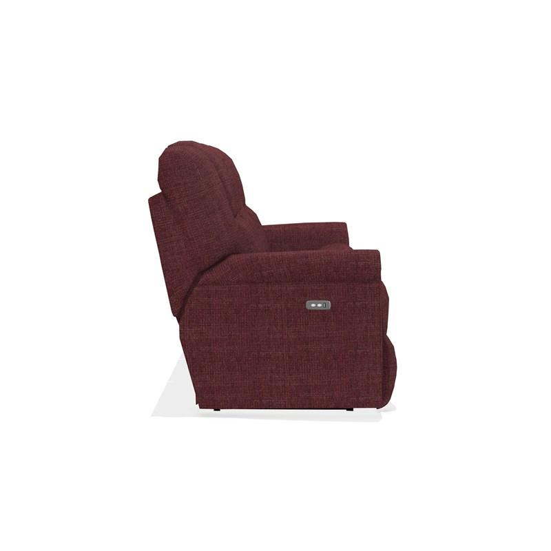 Large Picture of La-Z-Boy Easton PowerRecline La-Z-Time® Full Reclining Sofa - Cherry