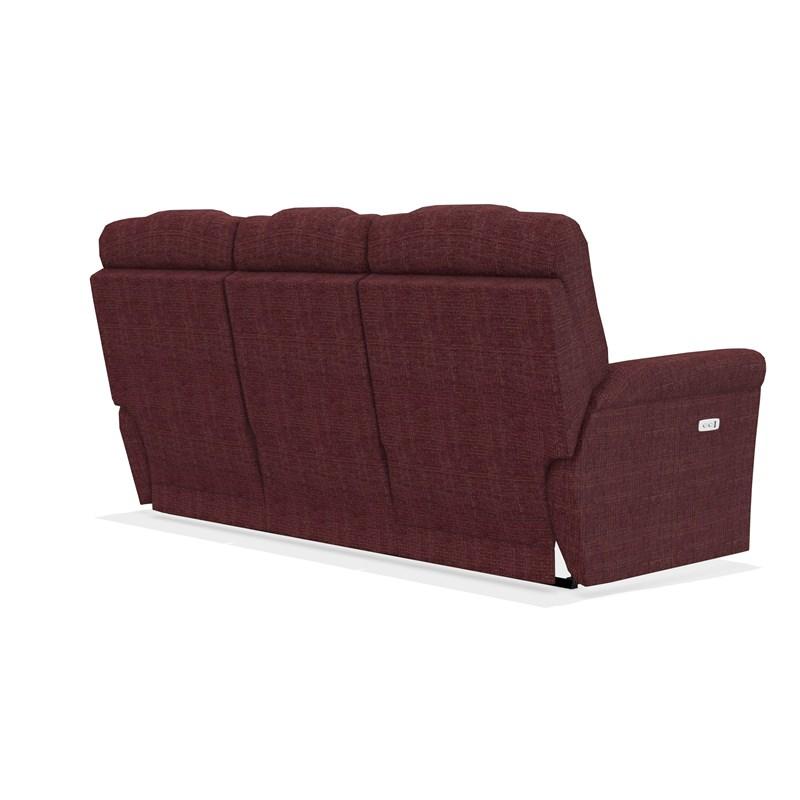 Large Picture of La-Z-Boy Easton PowerRecline La-Z-Time® Full Reclining Sofa - Cherry