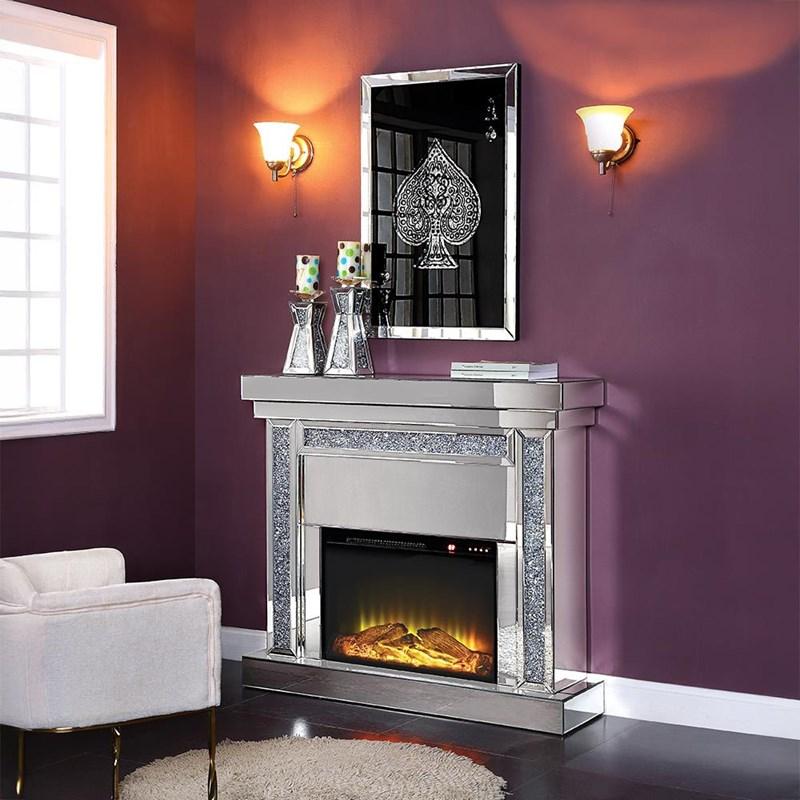 Large Picture of Acme Furniture Noralie 90470 Fireplace