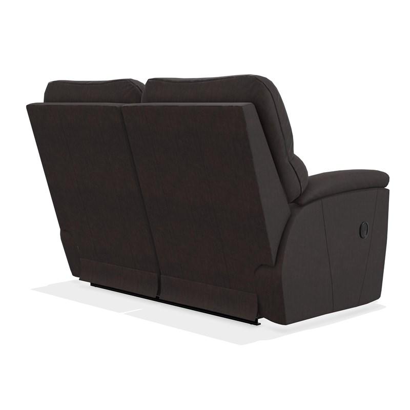 Large Picture of La-Z-Boy Trouper Reclining Loveseat - Walnut