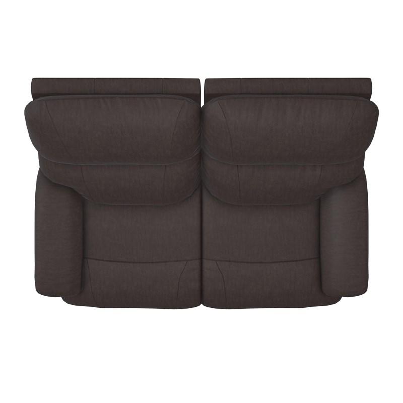 Large Picture of La-Z-Boy Trouper Reclining Loveseat - Walnut