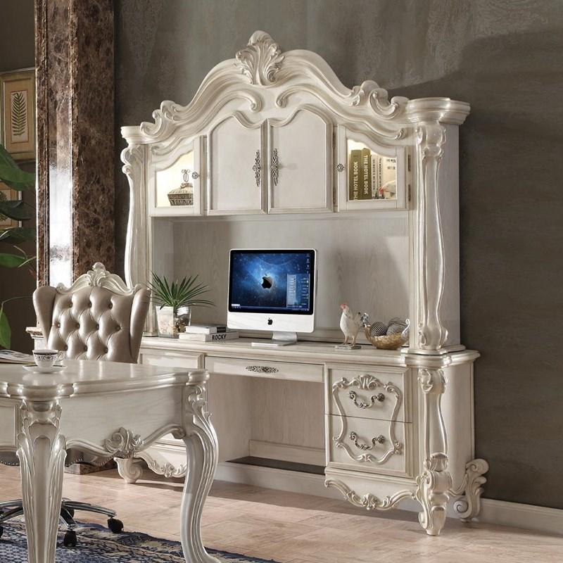 Acme Furniture Versailles 92278 Executive Computer Desk with Hutch