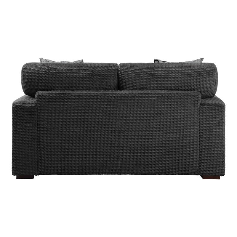Large Picture of Homelegance Rivermeade 9318CBN-2 Love Seat - Grey