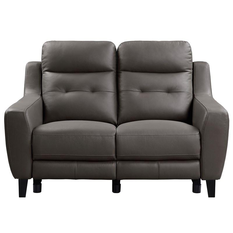 Homelegance Conrad 9337GB-2PW Power Double Reclining Love Seat