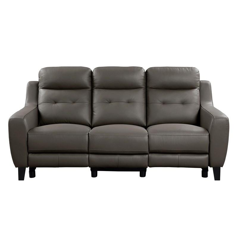 Homelegance Conrad 9337GB-3PW Power Double Reclining Sofa
