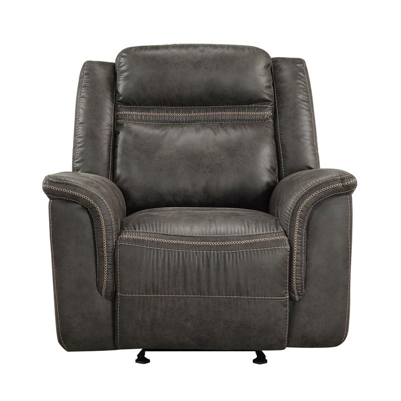 Homelegance Boise 9426-1 Glider Reclining Chair - Brown