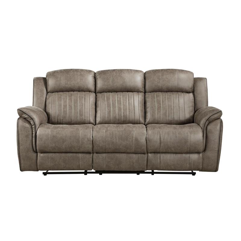 Homelegance Centeroak 9479SDB-3 Double Reclining Sofa