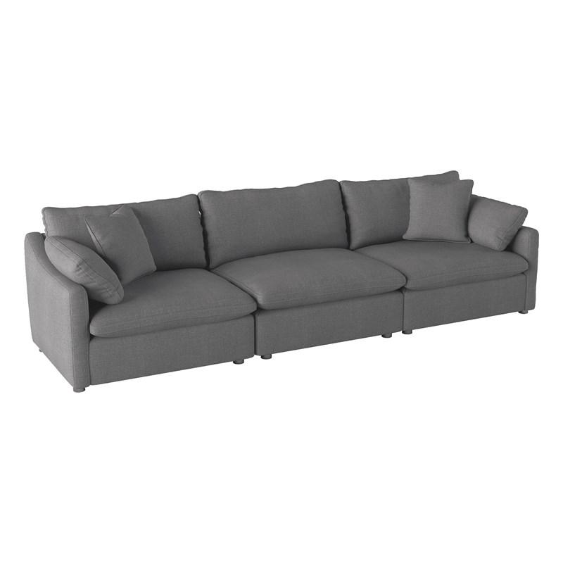 Large Picture of Homelegance Howerton 9544GY-3* Sofa