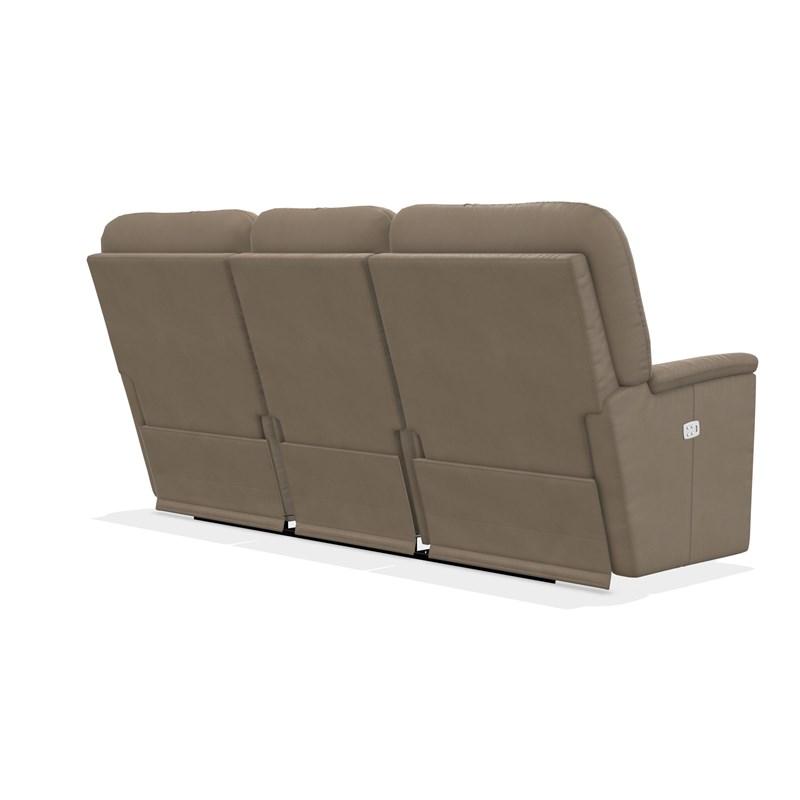 Large Picture of La-Z-Boy Turner Power Wall Reclining Sofa - Pebble